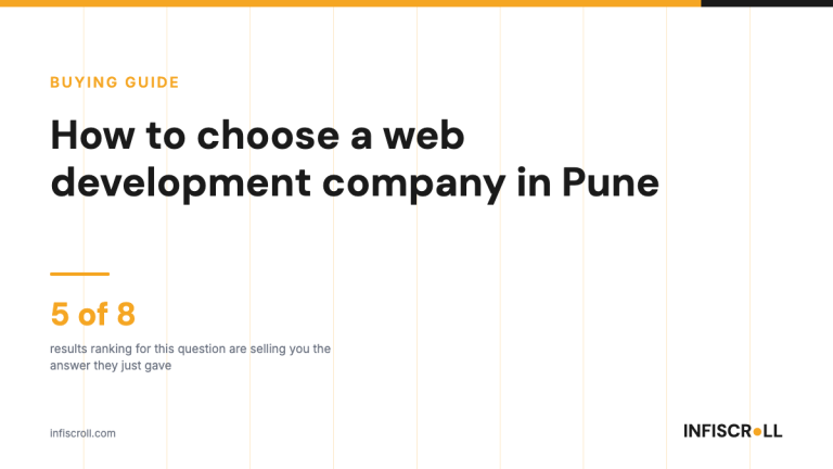 How to Choose a Web Development Company in Pune